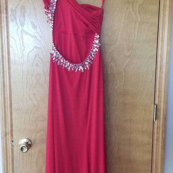 City Studio Red Formal Dress - Picture 4 of 5